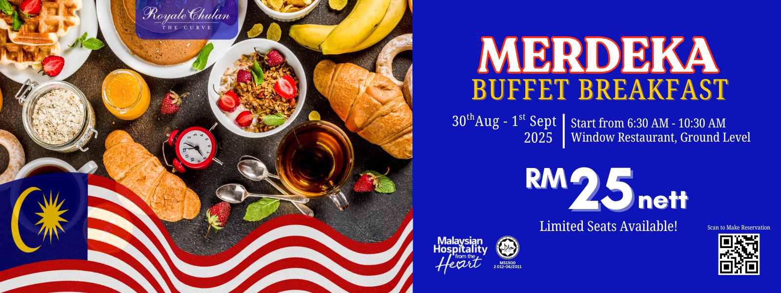 Merdeka Breakfast Buffet Royale Chulan The Curve